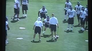 Teaching-Drilling Defensive Line - 2-Gap, 1-Gap Block Pro vs. Inside Zone & Combo (Part 3)