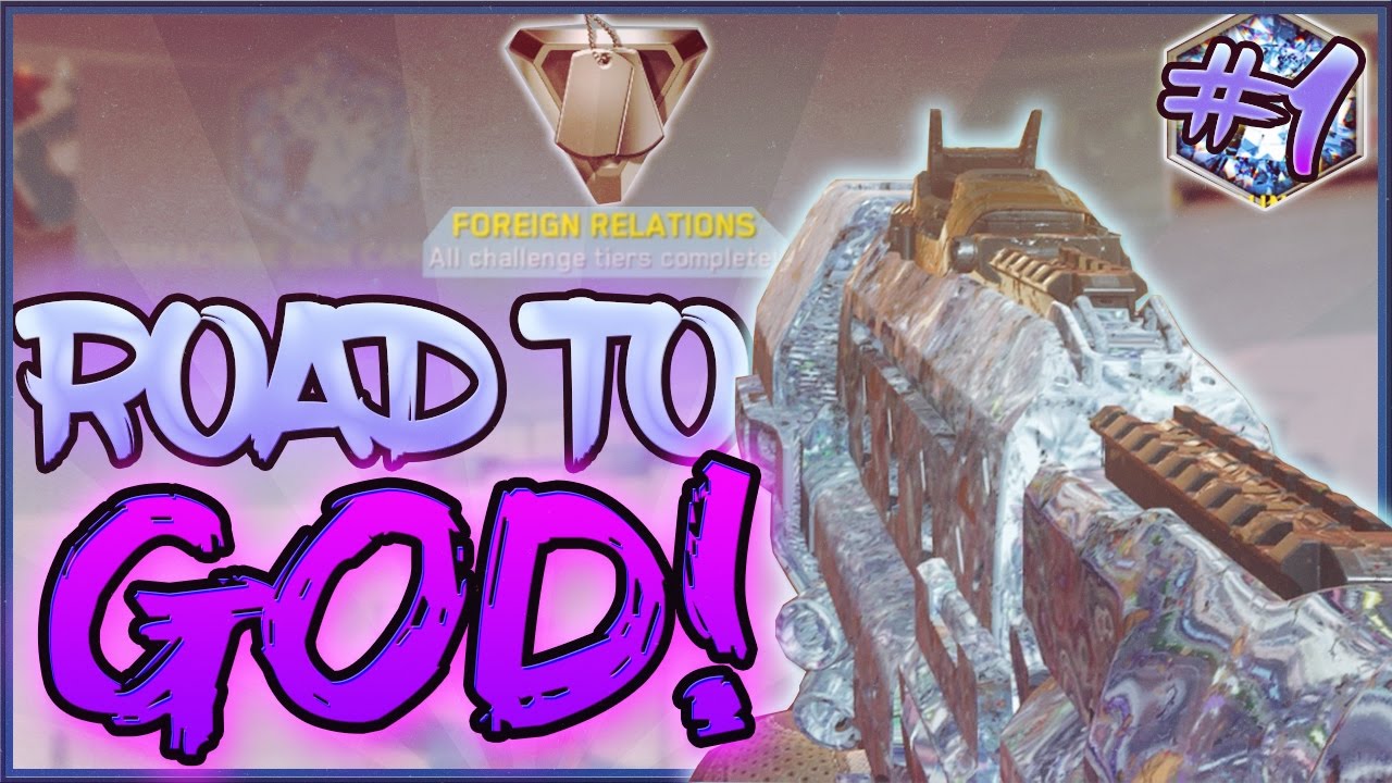 THE GODLY BEGINNING...!! Infinite Warfare "ROAD TO GOD" (INSANE WALLRUN KILLS CHALLENGE!)