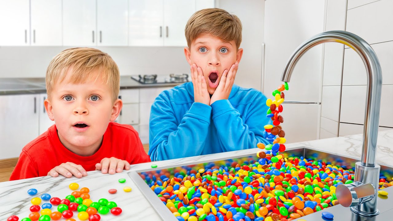 مغامرة استحمام الحلوى السحرية 🍬🚿+ المزيد من القصص السحرية