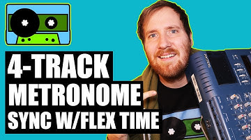 LINING UP CASSETTE TRACKS With Metronome Syncing and Flex Time | 424recording.com