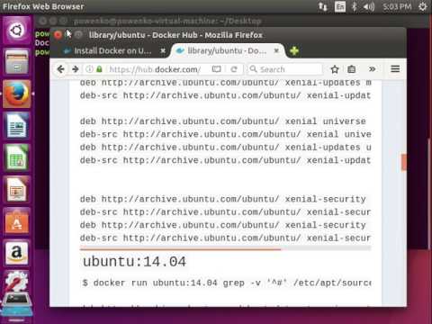 【柯博文老師】「docker」 03 Pull Ubuntu lastest