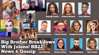 Comedian and big brother super fan, joleen lunzer breaks down the
latest news gossip coming out of world. who's in for #bb22, who...