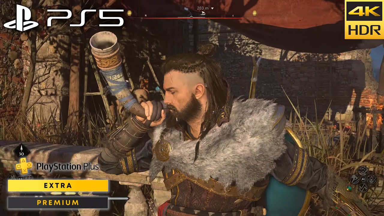 Assassin's Creed Valhalla (PS5): River Raids gameplay