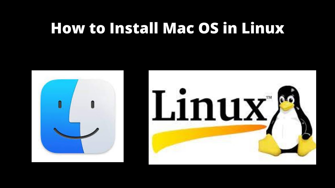 How to Install Mac OS in Linux #linux #macos - YouTube