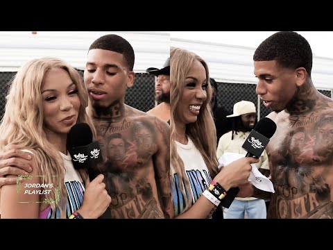 NLE Choppa Gets Spicy With Brittany Renner (HD) Rolling Loud 2023