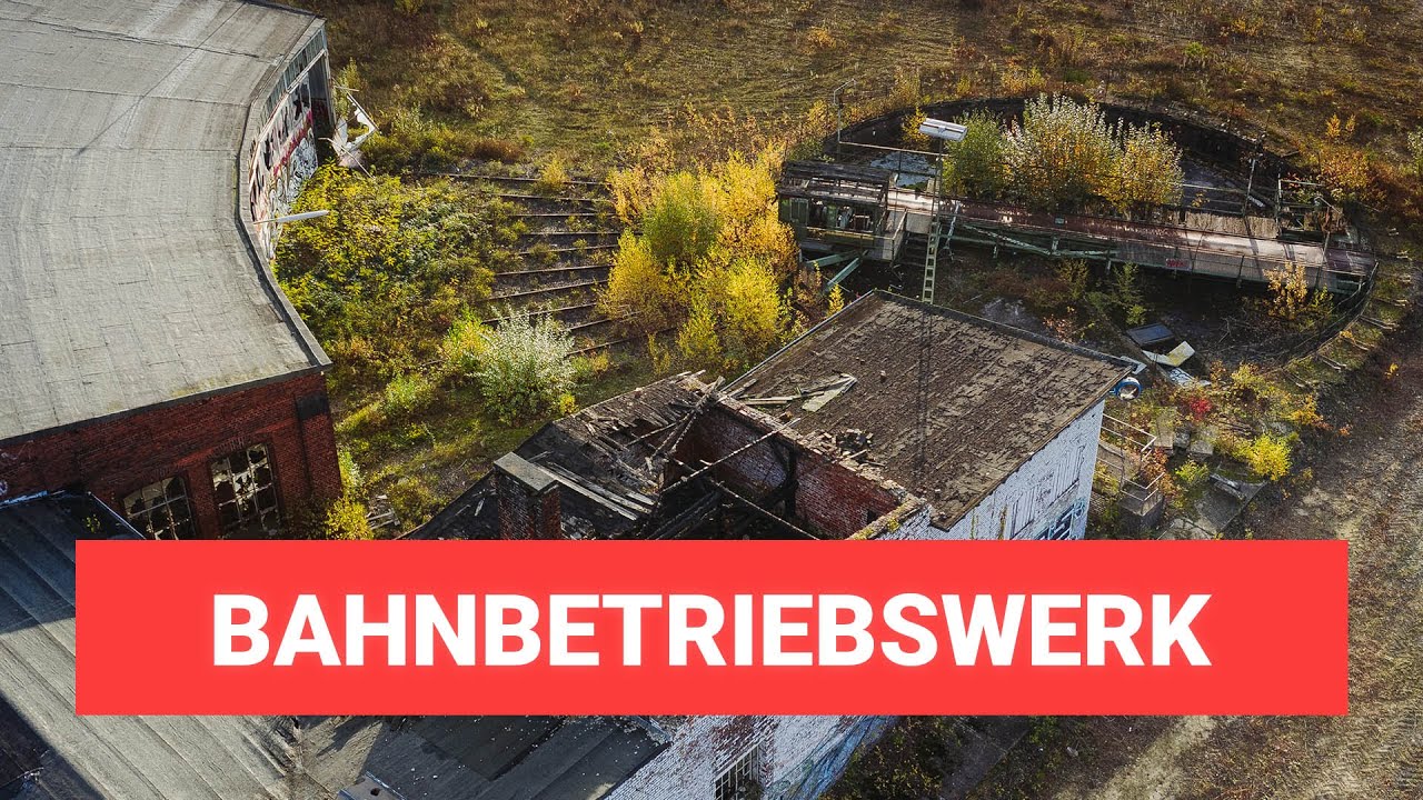 Verlassenes Bahnbetriebswerk Aachen - Alter Lokschuppen - Lost Places NRW - Verlassene Orte [Urbex]