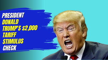 Het voorstel van president Donald Trump voor een stimuleringscheque met een tarief van $ 2.000 be...