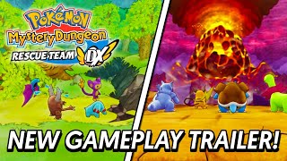 Pokémon Mystery Dungeon Rescue Team DX - NEW GAMEPLAY TRAILER!