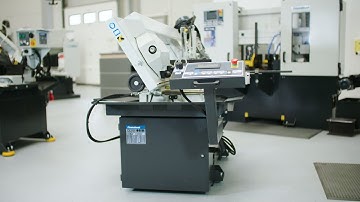 METALLKRAFT - BMBS 300 x 320 HA-DG Semi-automatic swivel frame metal-cutting band saw