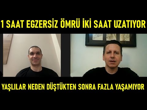 UZUN YAŞAM SOHBETLERİ 4 - EGZERSİZ ÖMRÜ NE KADAR UZATIR? 1 SAAT EGZERSİZ ÖMRÜ İKİ SAAT UZATIYOR