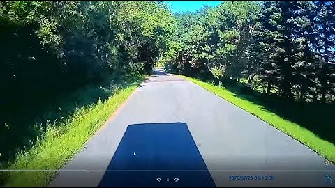 BTC128W Rear Cam WDR Performance – Road Test Video