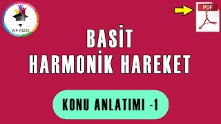 Basit Harmonik Hareket -1 | Temel Kavramlar | PDF | AYT Fizik #2022