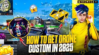 HOW TO GET OFFICIAL CUSTOM ROOM CARD OF FREE FIRE DRONE VIEW RECORDING TRICK | GARENA FREE FIRE screenshot 3