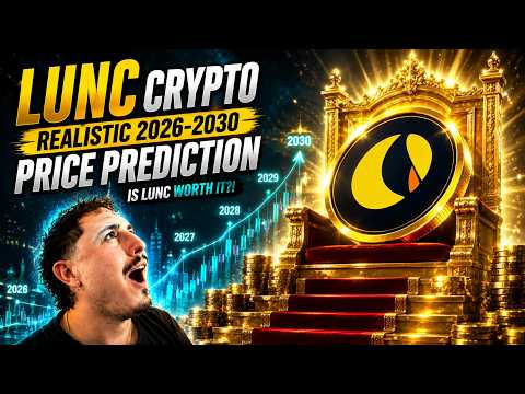 Video preview for LUNC Crypto Realistic 2026-2030 Price Prediction | Is LUNC Worth It?!