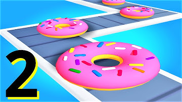 🍩 Dessert Factory Idle 🏭 GAMEPLAY Part 2 NEW Map + MASSIVE Upgrades (Android, iOS)