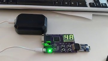 FPGAs communicating over Bluetooth Demo. Send/receive ASCII data, make a transparent UART