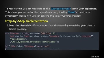 Effortlessly Call C#  Class Methods Using Reflection with Dependency Injection
