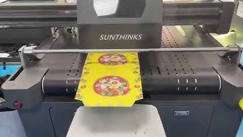 Sunthinks Pizza Box Printer Full Size Printing Single Pass High Speed Printing