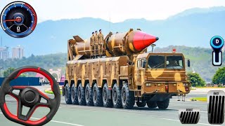 Military Cargo Truck Sim Game : Army Oil Supply Transport Truck Driving Simulator - Android Gameplay screenshot 5