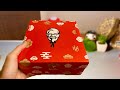 New years box from kfc in japan