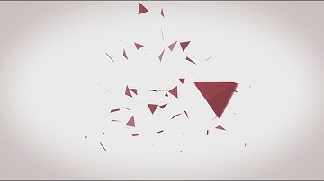 Abstract Triangles Logo Intro Animation AEX7