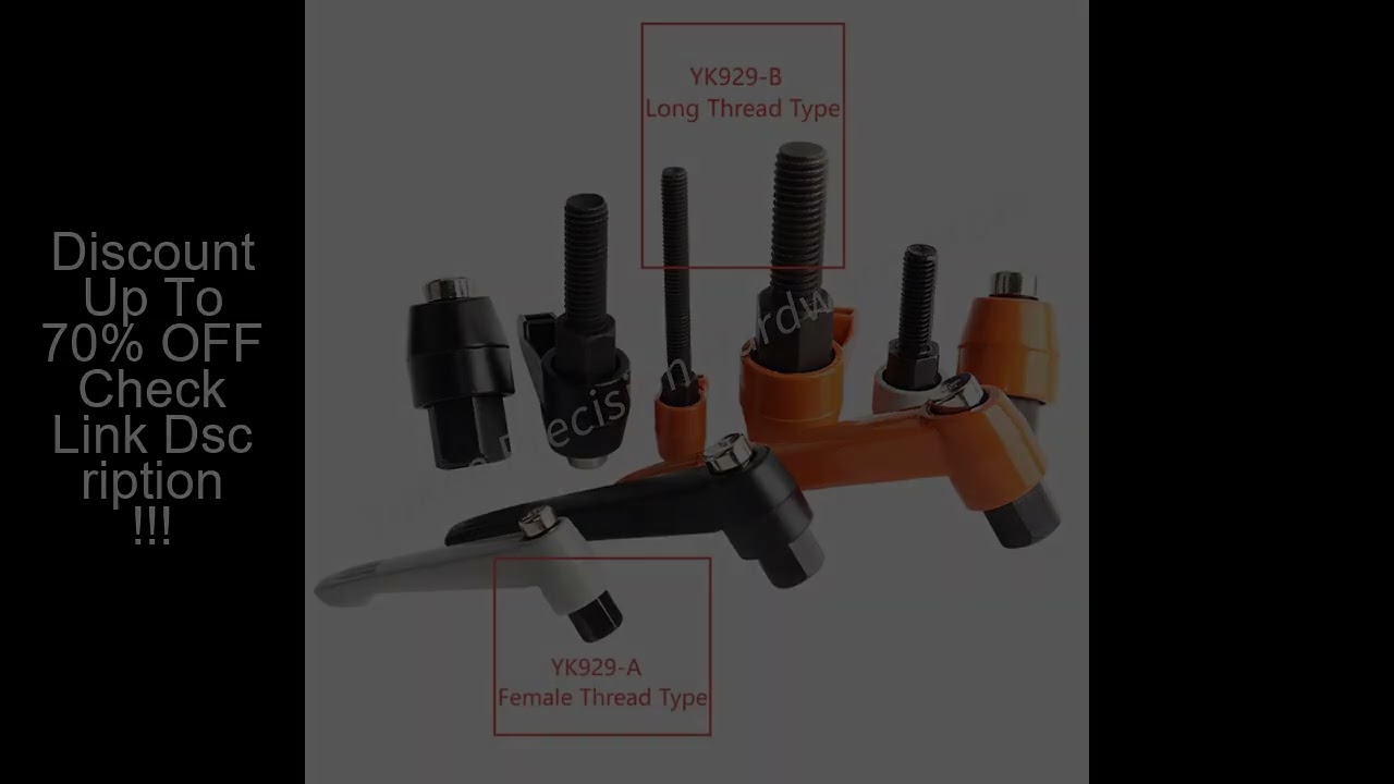 M5-M16 External Thread / Internal Thread Adjustable Handle Lever Clamping Handles Thread  Mechanical