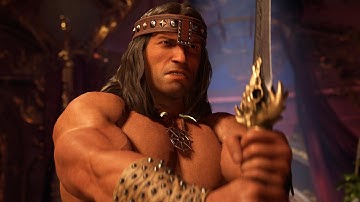 Mortal Kombat 1: Conan the Barbarian Vs All Characters | All Intro Dialogues [4K 60FPS]