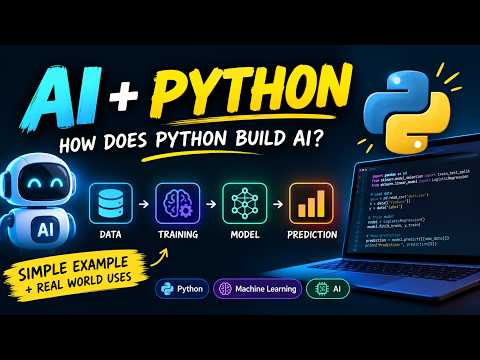 How Python Is Used In AI | Python for AI Explained in 10 Minutes | AI and Python