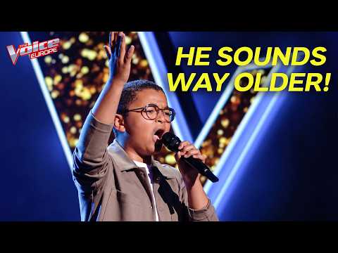 He’s Only 12... But He Sings Like A TRUE PERFORMER! | The Voice Europe