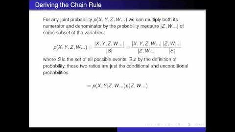 Chain Rule (Lec) - Intro to Bioinformatics (UCLA)