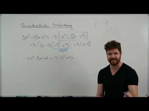 Quadratische Ergänzung mit Faktor vor x^2