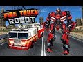 NY City Fire Fighter Robot Transform Fire Truck (By Dragon Fire Z) Gameplay HD