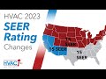 HVAC 2023 SEER Rating Changes