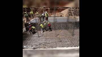 Raft Foundation Steel fixing works tips and skills