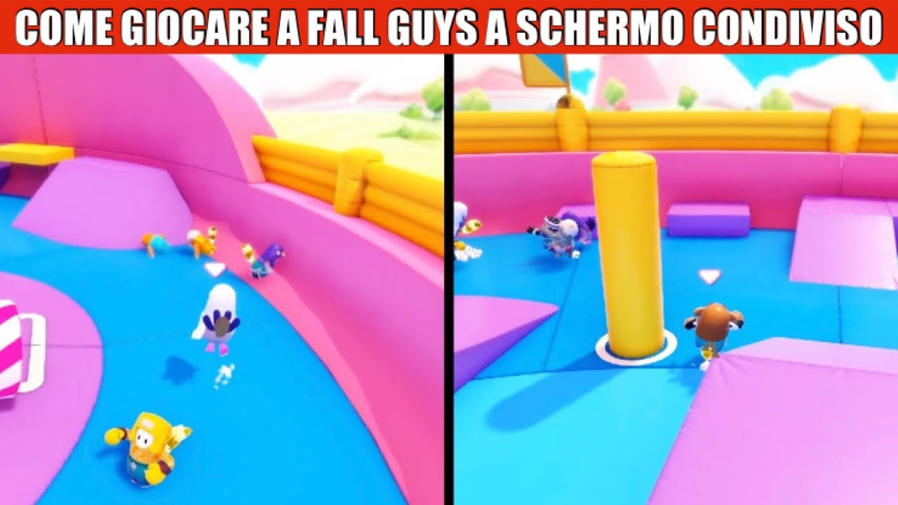 COME GIOCARE A FALL GUYS IN DUE DALLA STESSA PLAY😍 COME GIOCARE A FALL ...