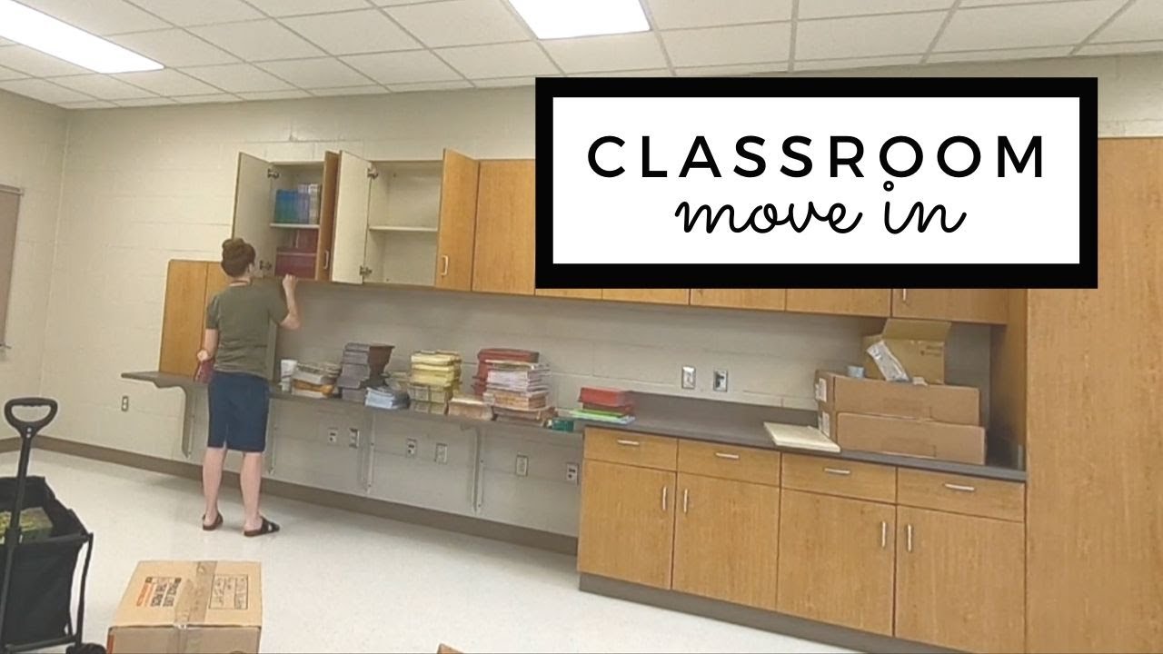 CLASSROOM MOVE-IN - YouTube