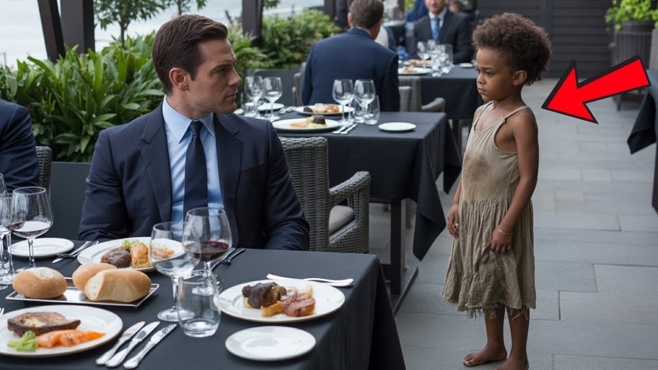 „Kann ich mit dir essen?“ – Als ein Mädchen fragt, zeigt der Millionär sein wahres Herz