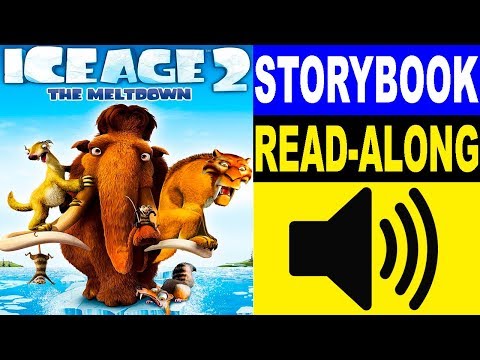 Ice Age 2 Read Along Story book, Read Aloud Story Books, Books Stories, Ice Age 2 - The Meltdown