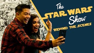 BEHIND THE SCENES: JAMES RAIZ ON THE STAR WARS SHOW!