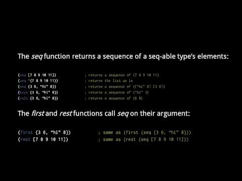 Clojure - collections (3/6)
