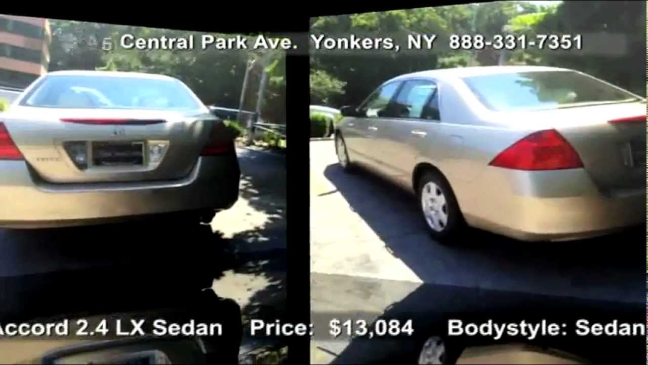 2007 Honda Accord 2.4 LX sedan 13,084 Pepe Cadillac Used Car NY New York YouTube