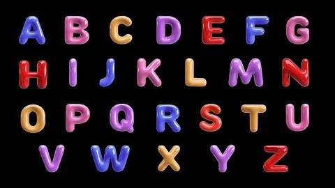 ABC Song for Kids | Learn the Alphabet with Music & 3D Fun | Uppercase & Lowercase Letters Learning