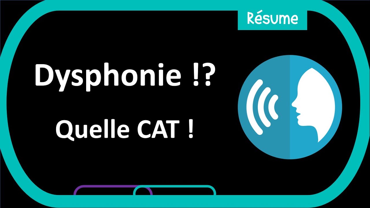 Dysphonie : tout savoir 🔍 sur ce trouble de la voix 🧐 - Résumé - ORL