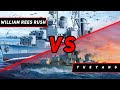 ПЕРВЫЙ СТРИМ НА RUTUBE! ЭСМИНЕЦ WILLIAM REES RUSH VS YUEYANG! МИР КОРАБЛЕЙ