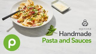 Creamy Pappardelle – Publix Aprons® Cooking School Online.