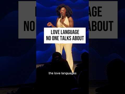 LOVE LANGUAGE NO ONE TALKS ABOUT