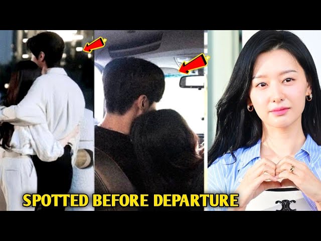 Secret Video of Kim ji won Spotted Kim Soo hyun before her Departure to Singapore Went Viral class=