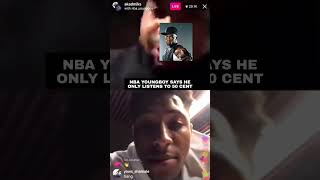 NBA YoungBoy Says He Only Listens To 50 Cent