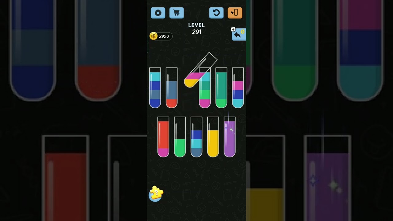 water color sort level (291)