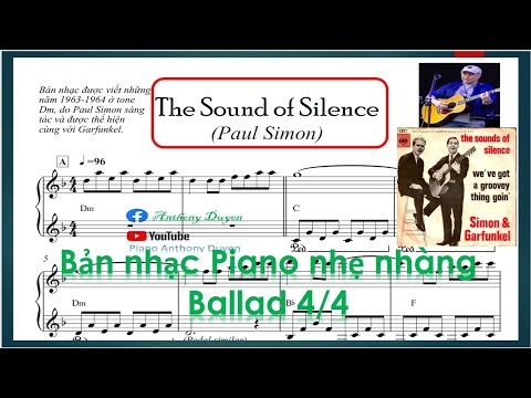 🎹🟢[The Sound of Silence + sheet free pdf] Bản nhạc huyền thoại du dương * 침묵의 소리 + sheet pdf free